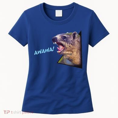 Mama Hyrax Screaming Mom Hyrax Women's T-Shirt