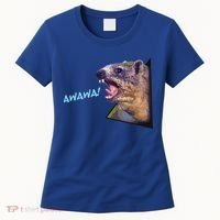 Mama Hyrax Screaming Mom Hyrax Women's T-Shirt thumb 0