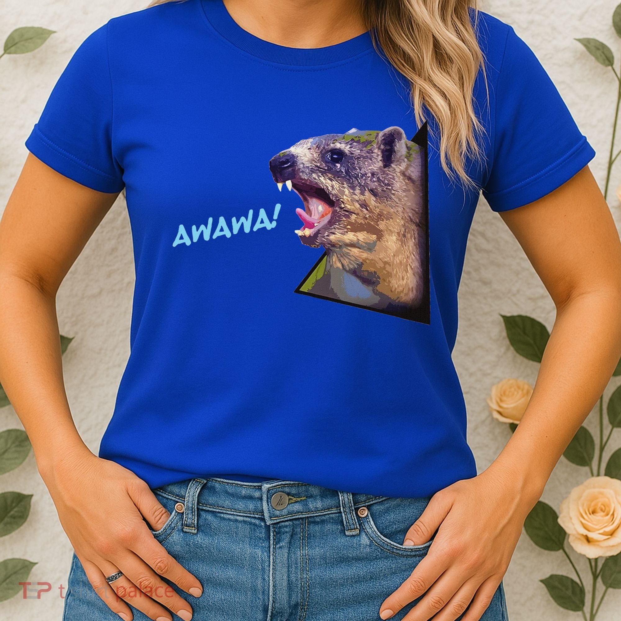 Mama Hyrax Screaming Mom Hyrax Women's T-Shirt