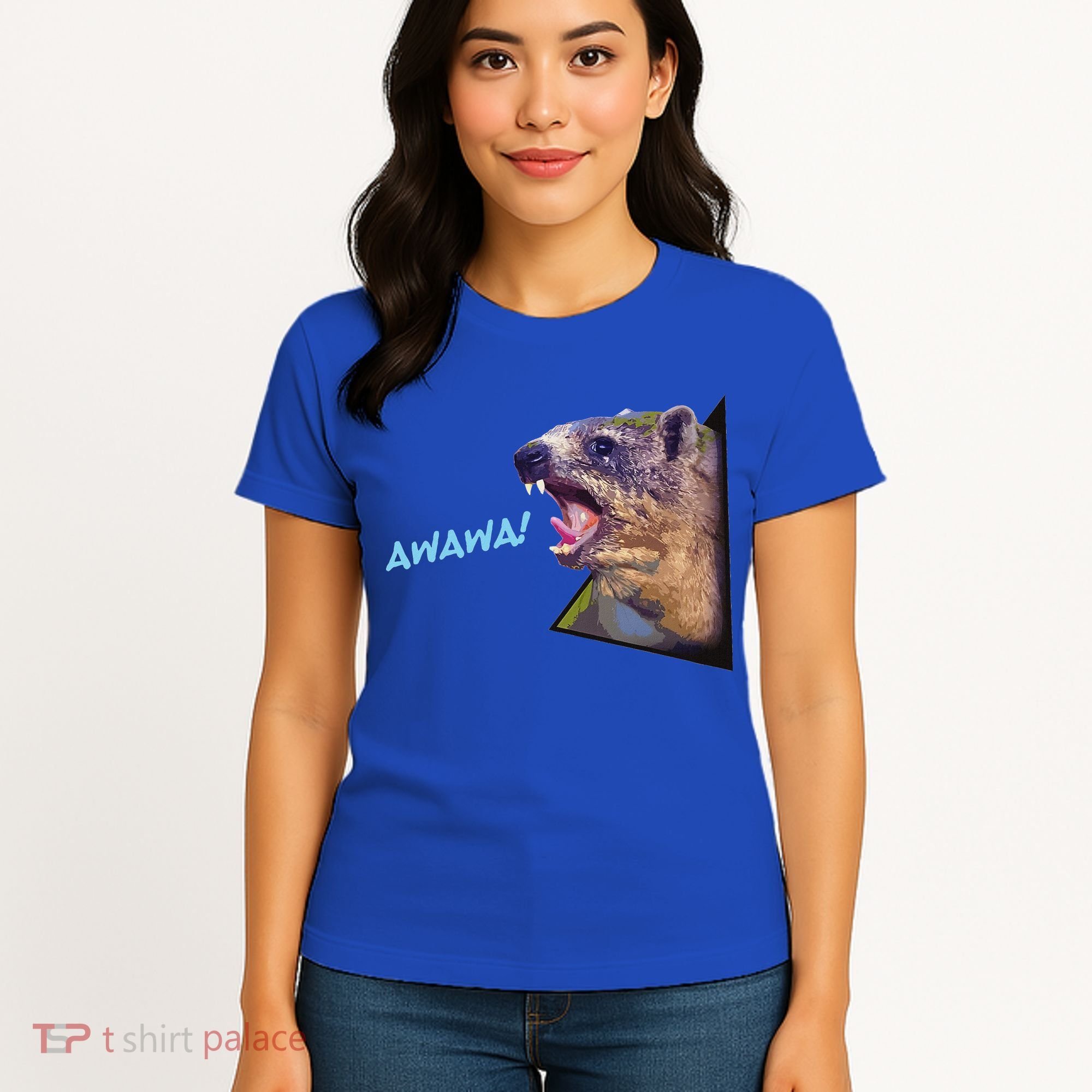 Mama Hyrax Screaming Mom Hyrax Women's T-Shirt