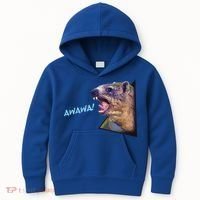 Mama Hyrax Screaming Mom Hyrax Kids Hoodie thumb 0