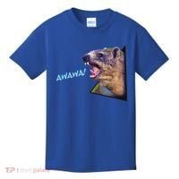 Mama Hyrax Screaming Mom Hyrax Kids T-Shirt thumb 0