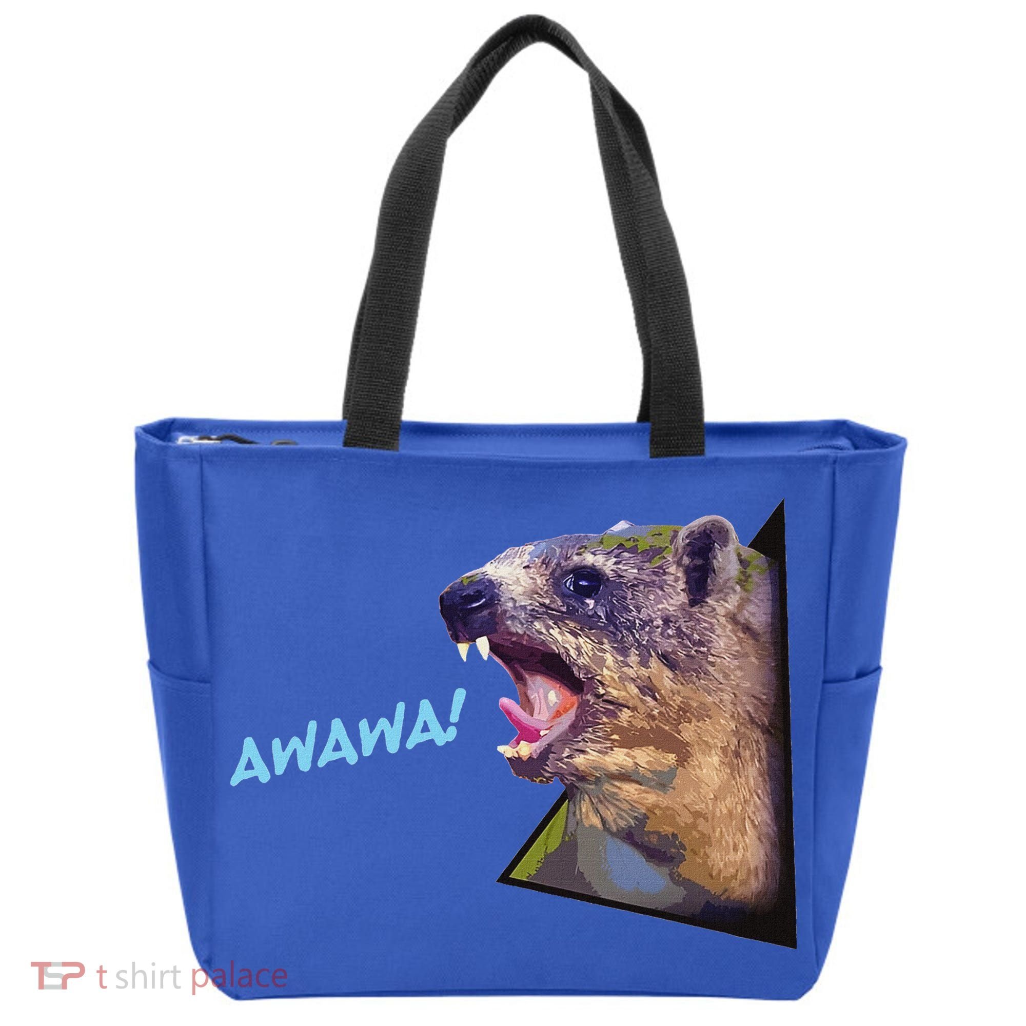 Mama Hyrax Screaming Mom Hyrax Tote Bag