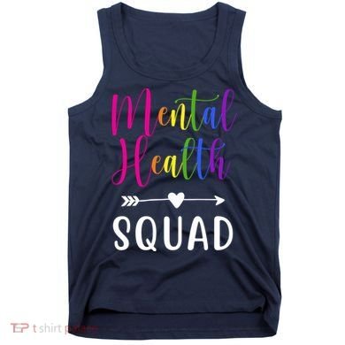Mental Health Squad Awareness Colorful Tank Top