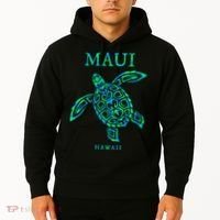 Maui Hawaii Sea Turtle Vacation Souvenir Hoodie thumb 2