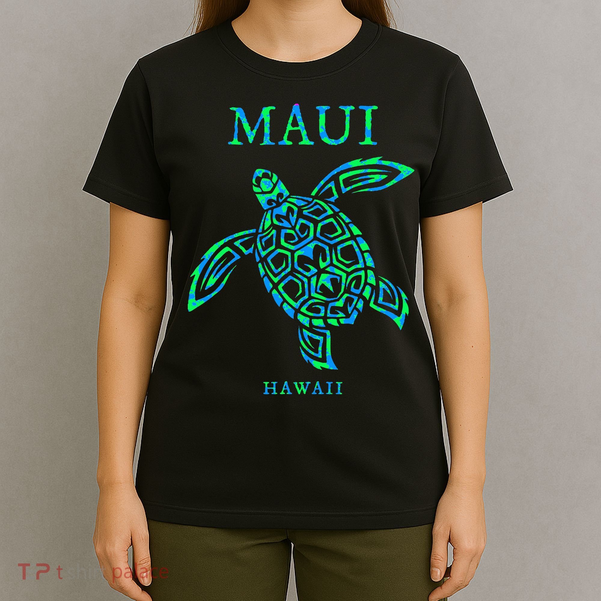 Maui Hawaii Sea Turtle Vacation Souvenir T-Shirt