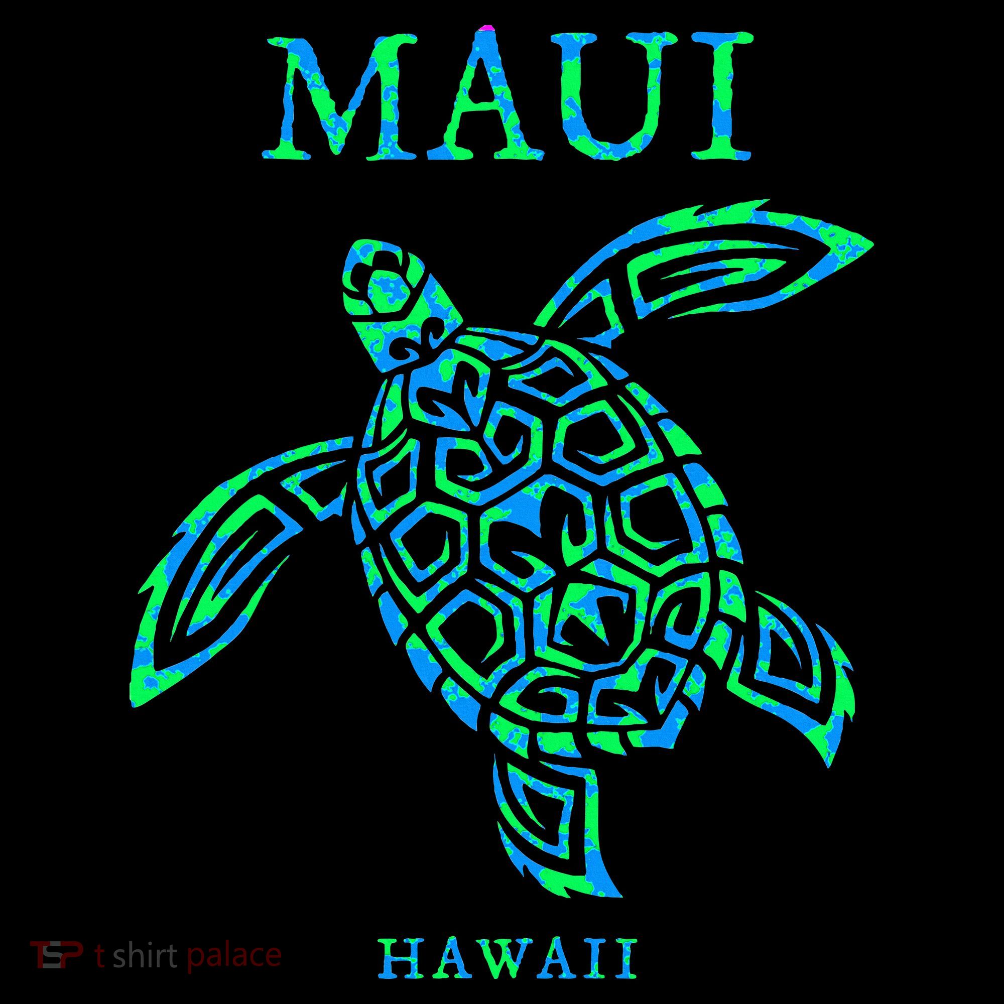 Maui Hawaii Sea Turtle Vacation Souvenir Women's Hoodie