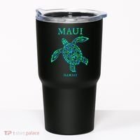 Maui Hawaii Sea Turtle Vacation Souvenir Tumbler thumb 0