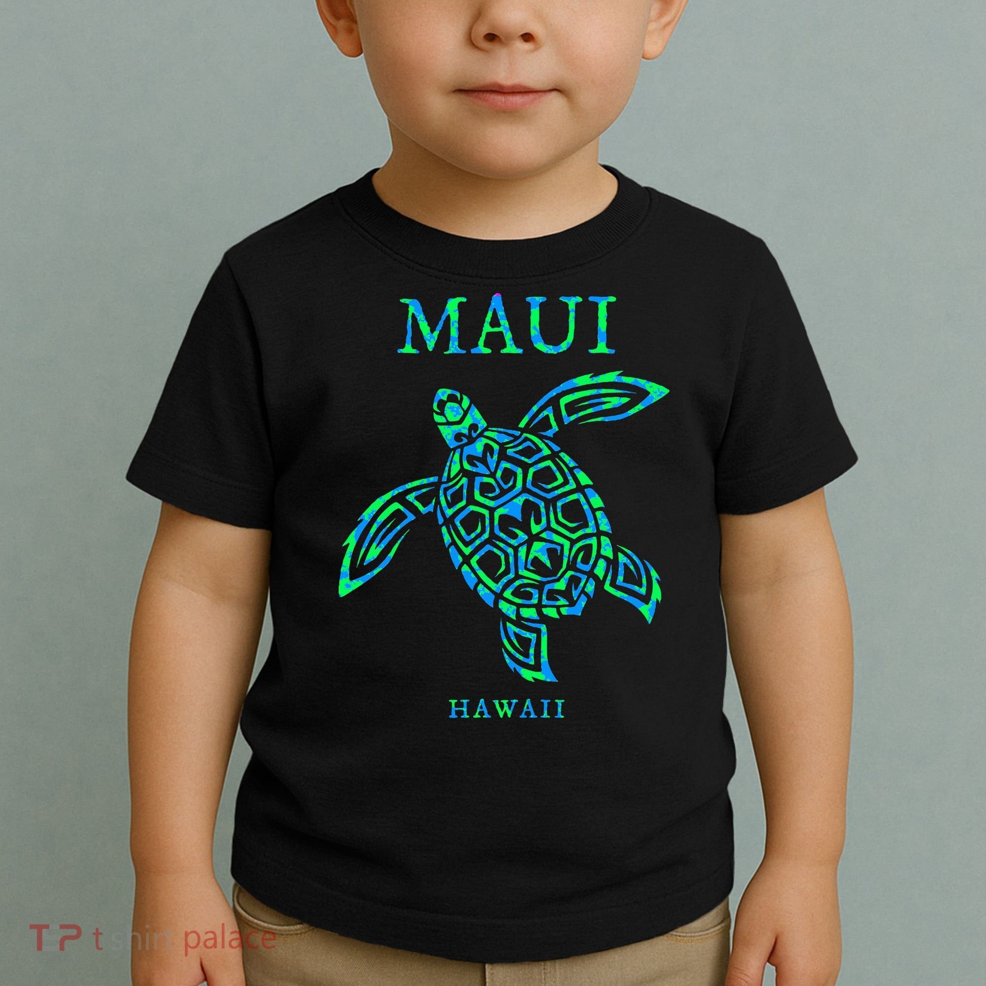 Maui Hawaii Sea Turtle Vacation Souvenir Toddler T-Shirt