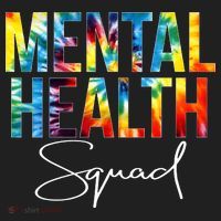 Mental Health Squad Appreciation Day Tie Dye  For Work Beanie thumb 2