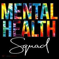 Mental Health Squad Appreciation Day Tie Dye  For Work Women's Hoodie thumb 2