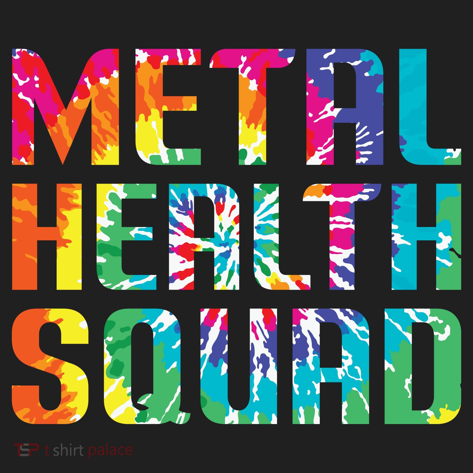 Mental Health Squad Tie Dye Women's Sweatshirt
