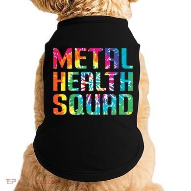 Mental Health Squad Tie Dye Doggie Tank