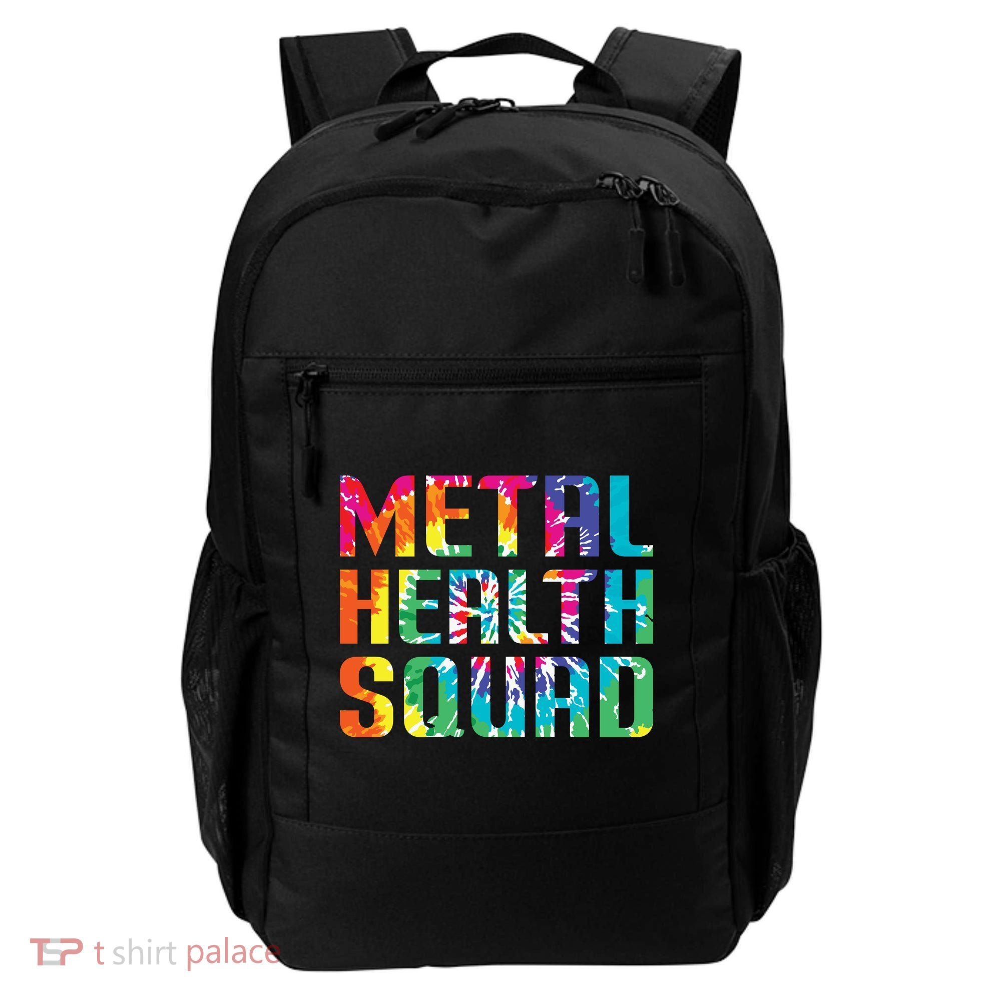 Mental Health Squad Tie Dye Backpack