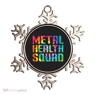 Mental Health Squad Tie Dye Ornament