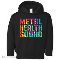 Mental Health Squad Tie Dye Toddler Hoodie thumb 0