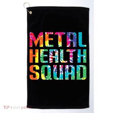 Mental Health Squad Tie Dye Golf Towel