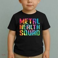 Mental Health Squad Tie Dye Toddler T-Shirt thumb 2