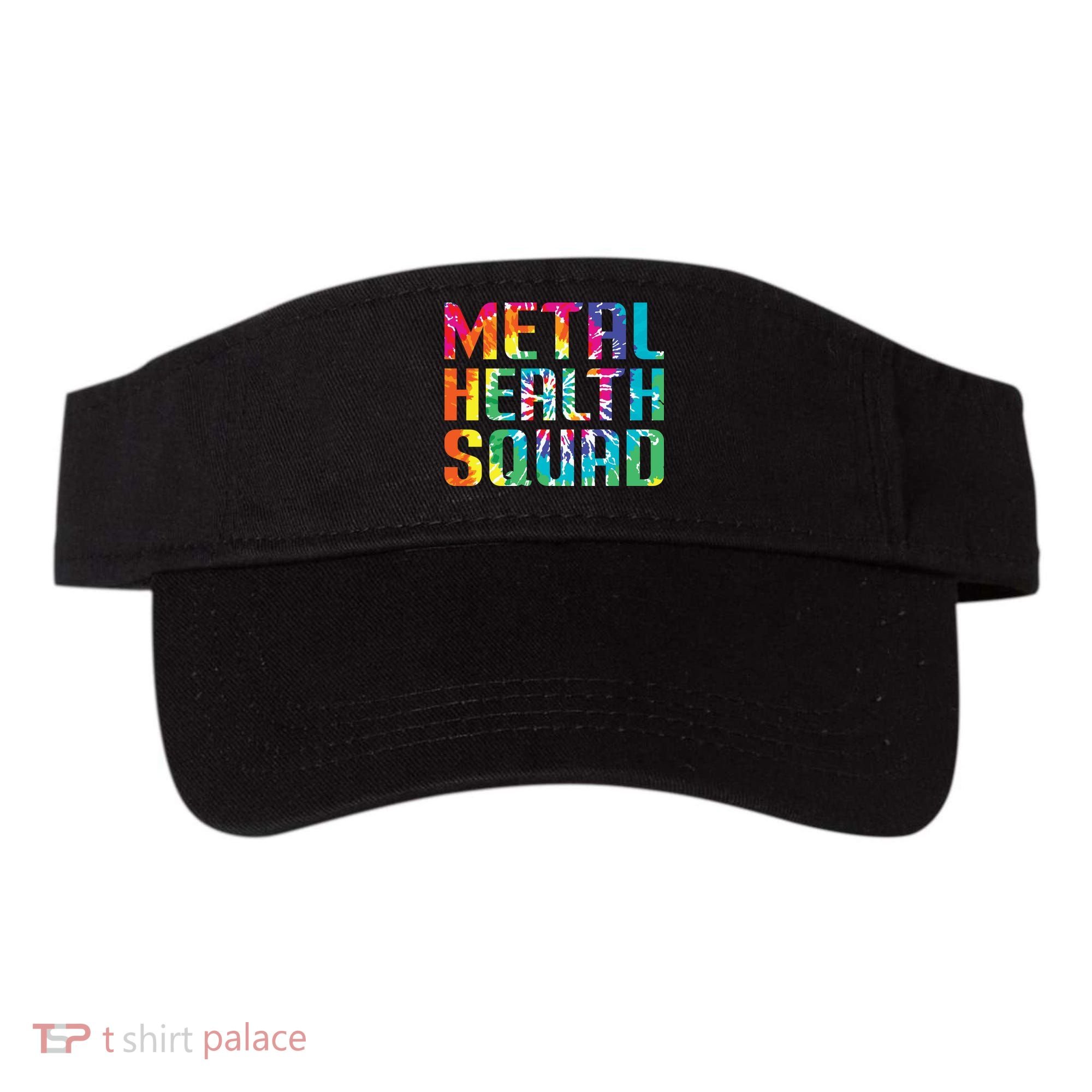 Mental Health Squad Tie Dye Visor