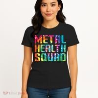 Mental Health Squad Tie Dye Women's T-Shirt thumb 4