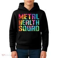 Mental Health Squad Tie Dye Kids Hoodie thumb 4