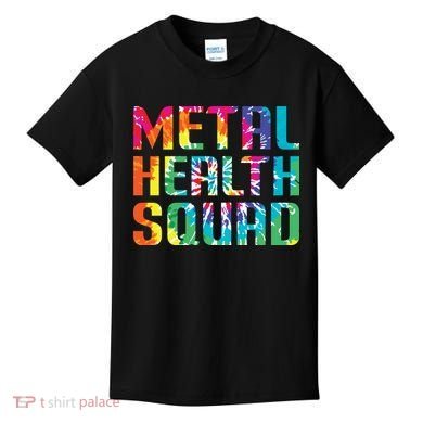 Mental Health Squad Tie Dye Kids T-Shirt
