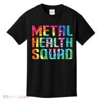 Mental Health Squad Tie Dye Kids T-Shirt thumb 0