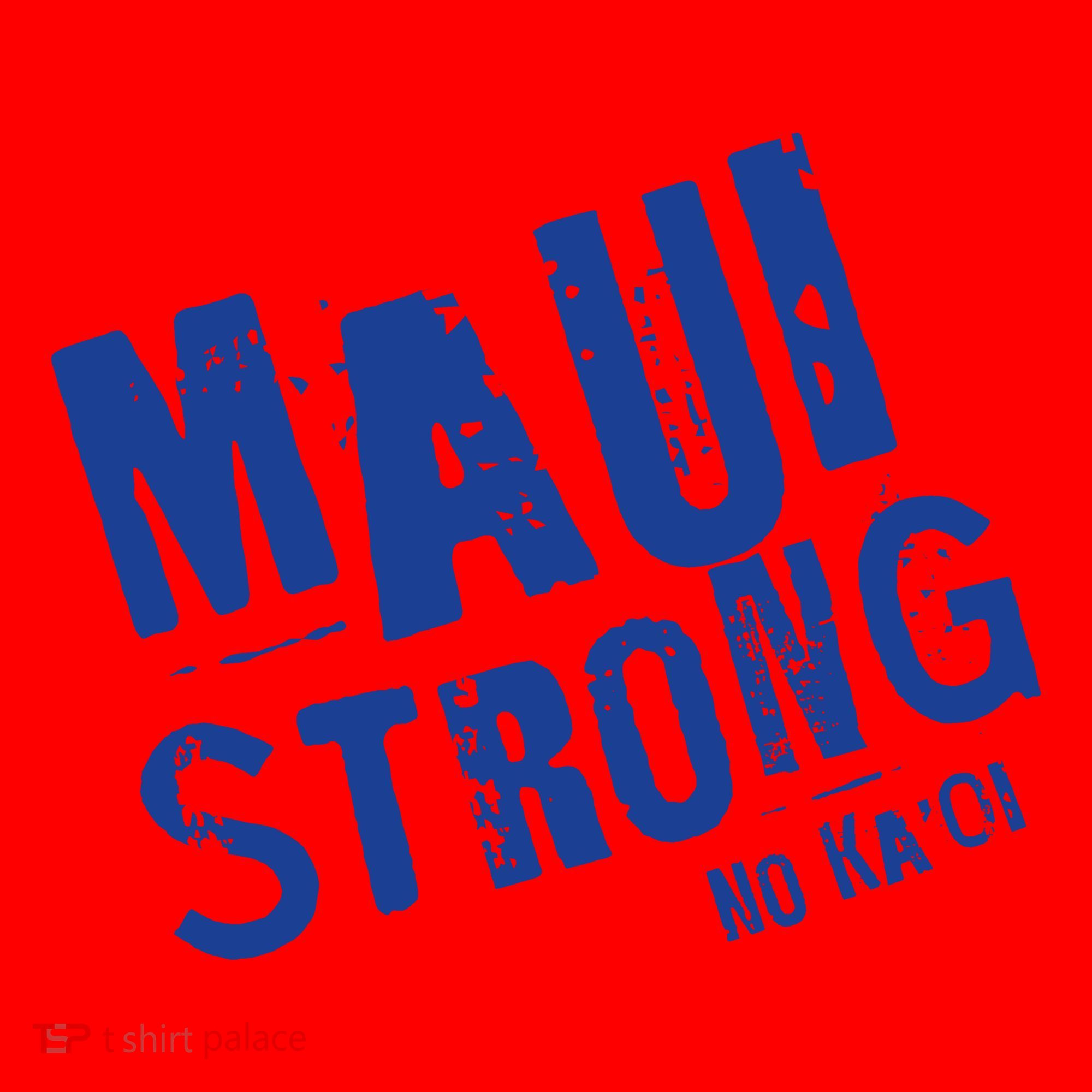Maui Hawaii Strong Santa Hat
