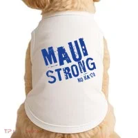 Maui Hawaii Strong Doggie Tank thumb 0