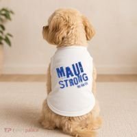 Maui Hawaii Strong Doggie Tank thumb 2