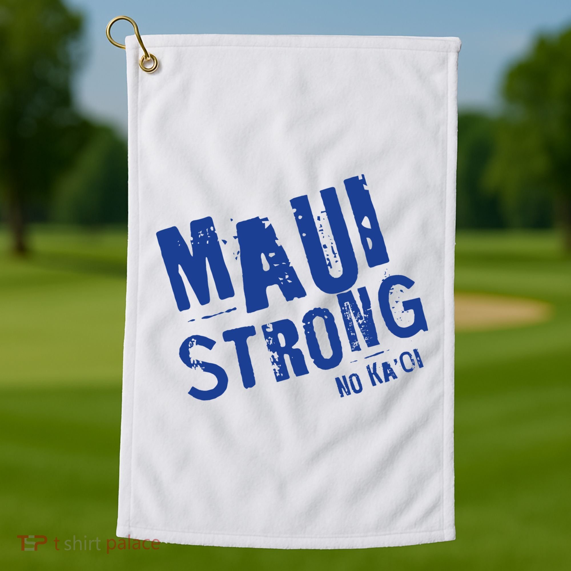 Maui Hawaii Strong Golf Towel