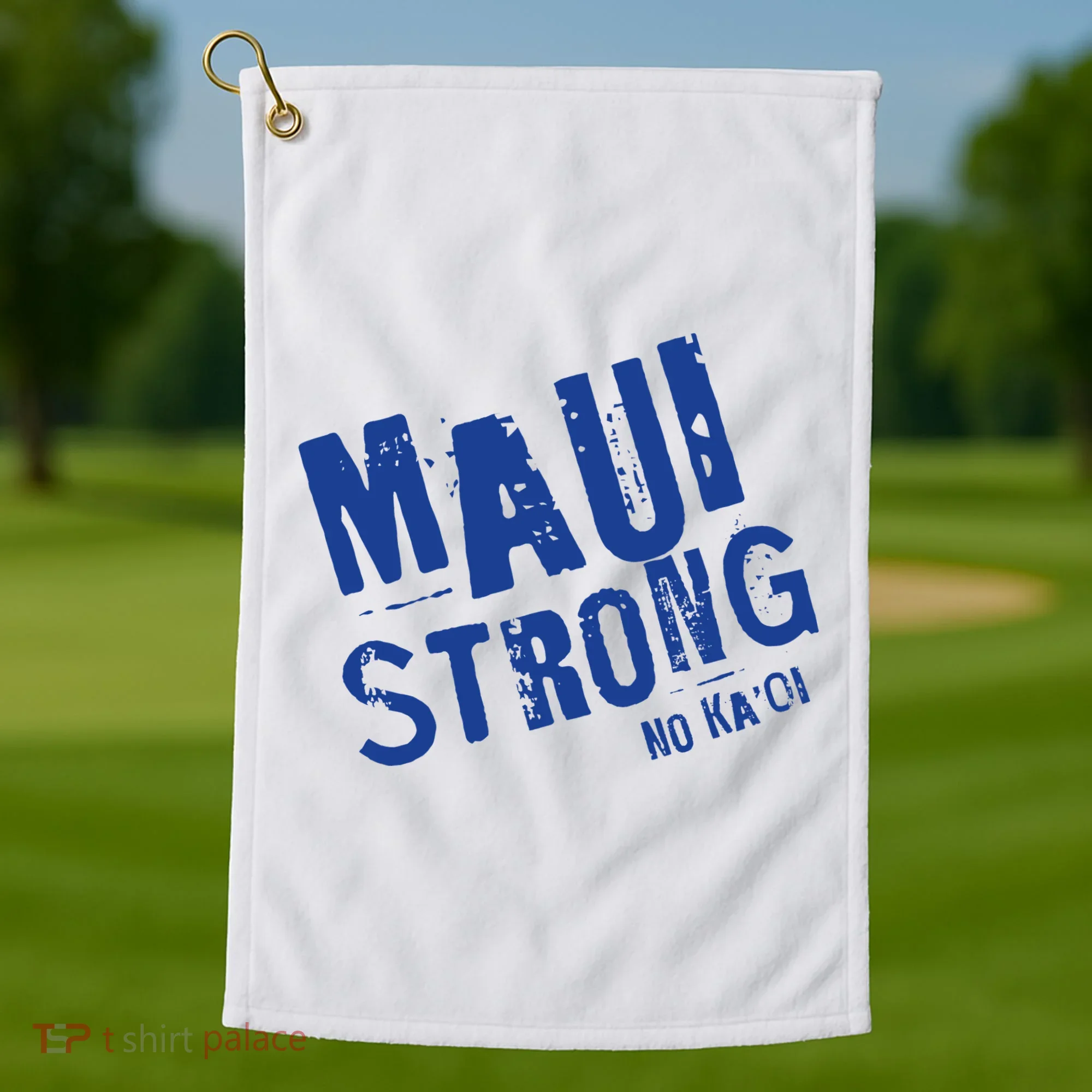 Maui Hawaii Strong Golf Towel