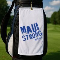 Maui Hawaii Strong Golf Towel thumb 2