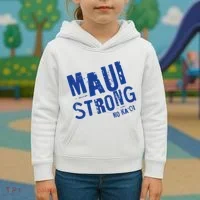 Maui Hawaii Strong Kids Hoodie thumb 3