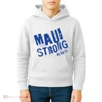 Maui Hawaii Strong Kids Hoodie thumb 4
