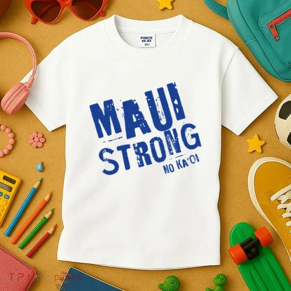 Maui Hawaii Strong Kids T-Shirt