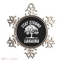Maui Hawaii Strong Maui Wildfire Lahaina Survivor Ornament thumb 0