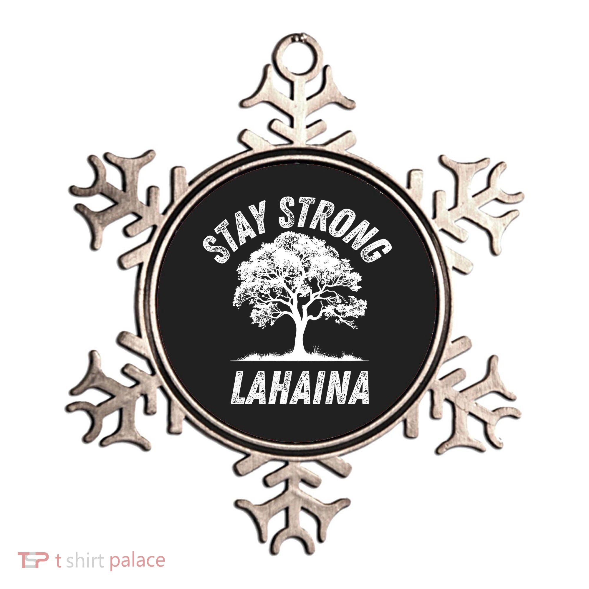 Maui Hawaii Strong Maui Wildfire Lahaina Survivor Ornament