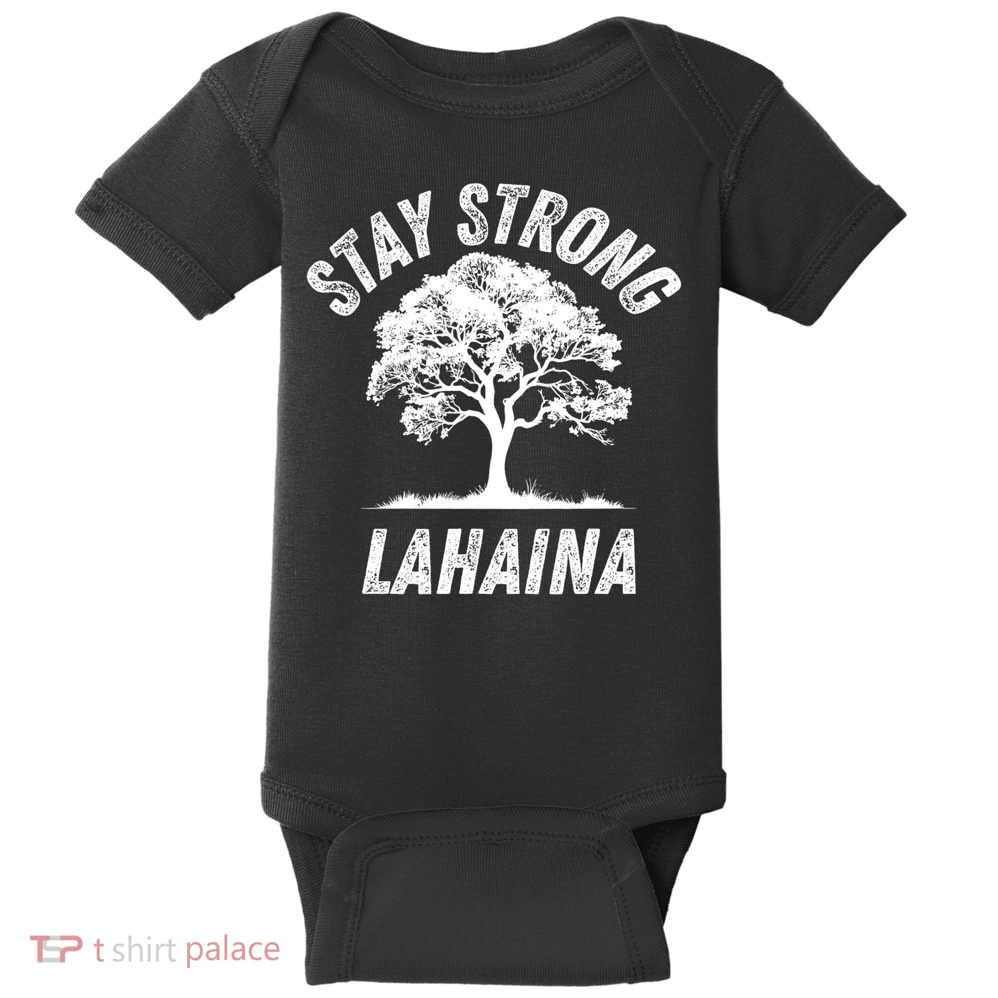 Maui Hawaii Strong Maui Wildfire Lahaina Survivor Baby Bodysuit
