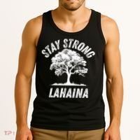 Maui Hawaii Strong Maui Wildfire Lahaina Survivor Tank Top thumb 3