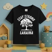 Maui Hawaii Strong Maui Wildfire Lahaina Survivor Toddler T-Shirt thumb 3