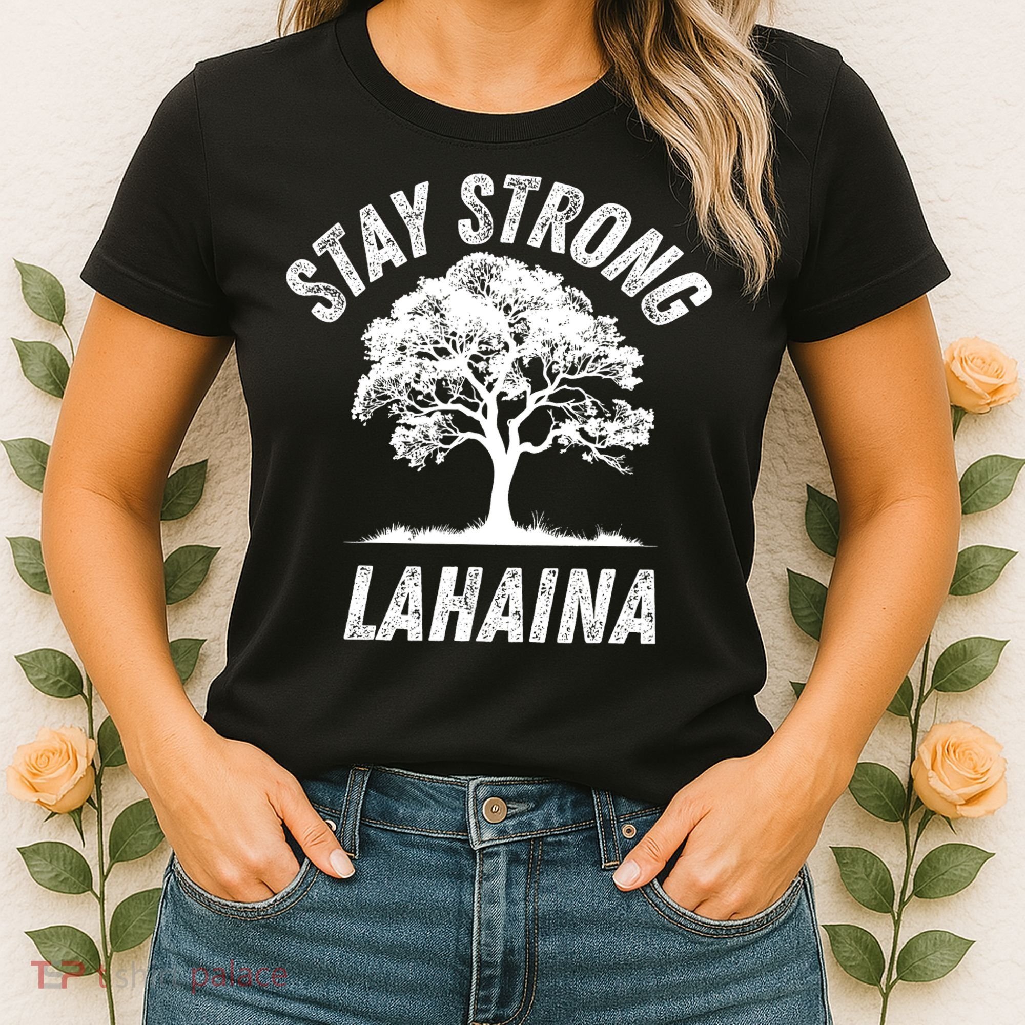 Maui Hawaii Strong Maui Wildfire Lahaina Survivor Women's T-Shirt