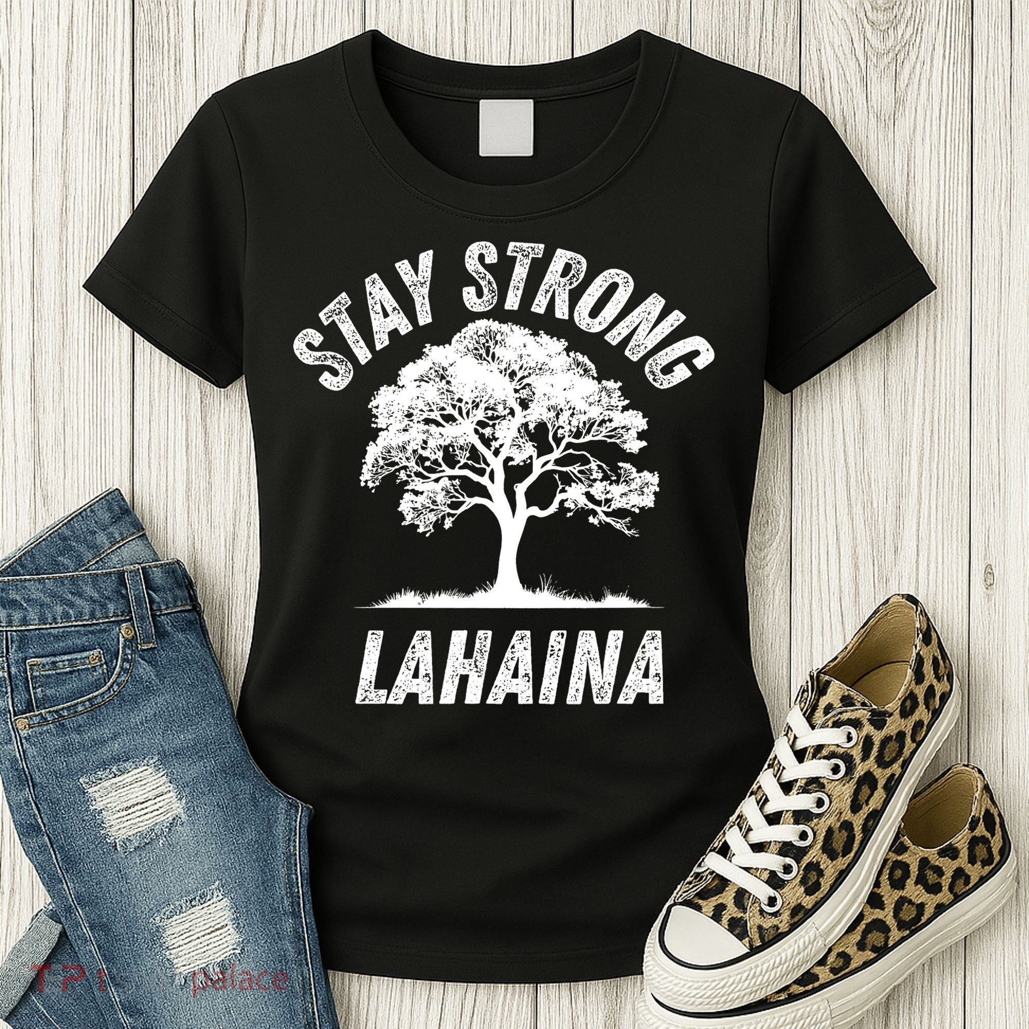 Maui Hawaii Strong Maui Wildfire Lahaina Survivor Women's T-Shirt
