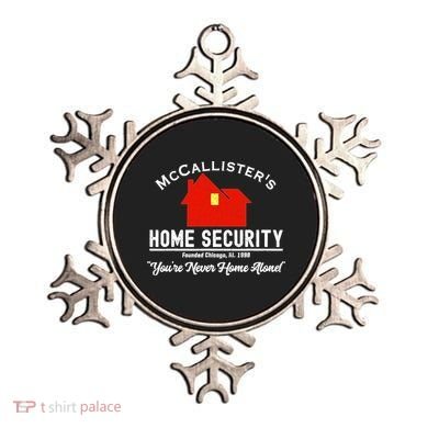 McCallister's Home Security Christmas Alone Chicago Burglars Ornament