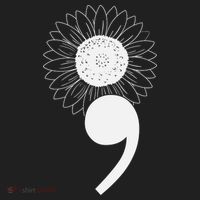 Mental Health Sunflower Semicolon Golf Towel thumb 3