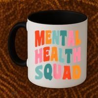 Mental Health Squad Awareness Coffee Mug thumb 2