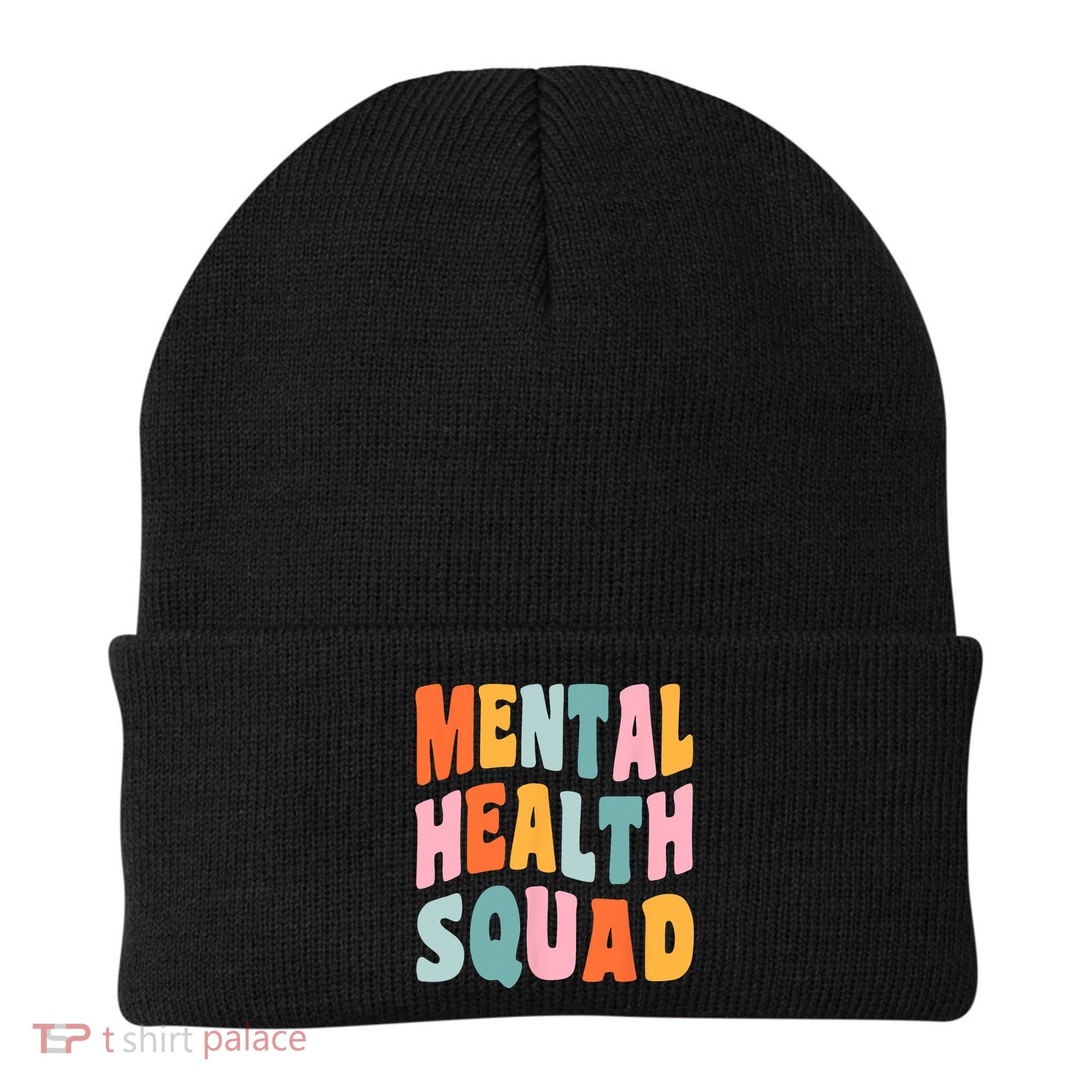 Mental Health Squad Awareness Beanie