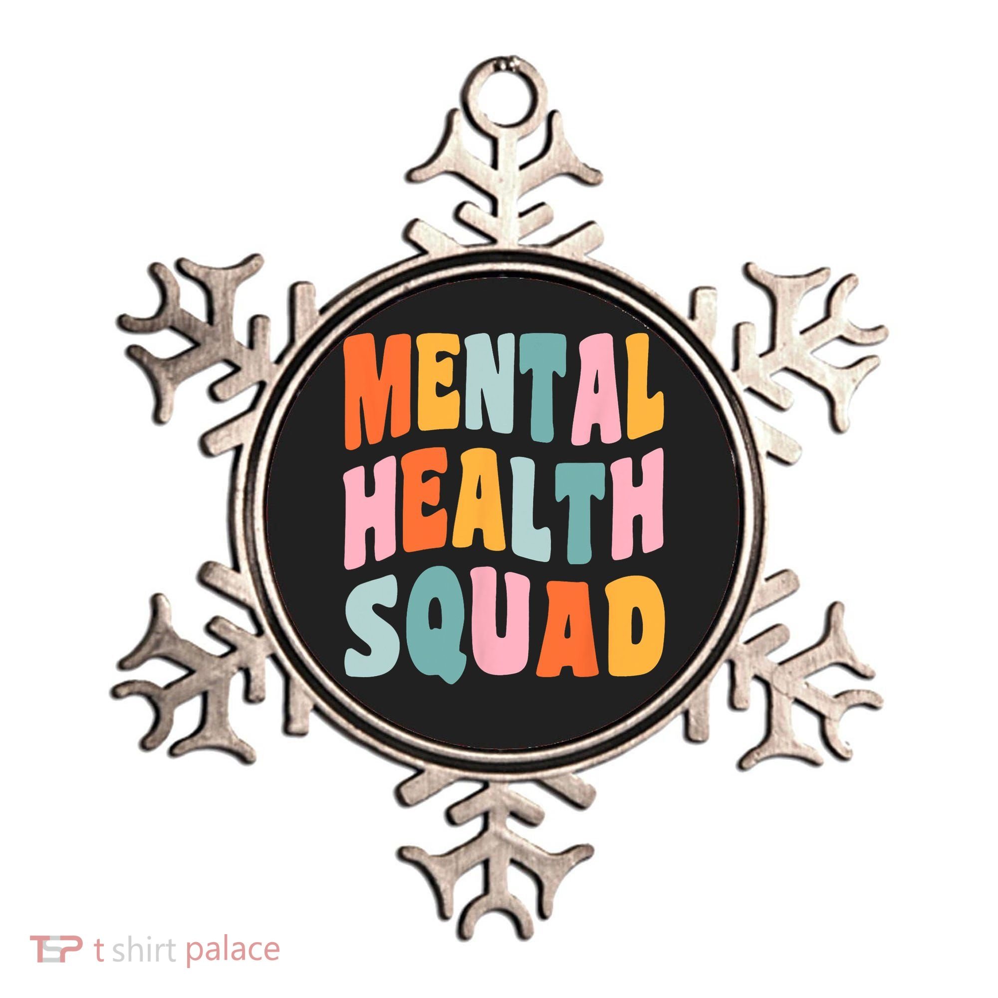 Mental Health Squad Awareness Ornament