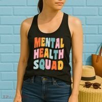 Mental Health Squad Awareness Women's Tank Top thumb 2