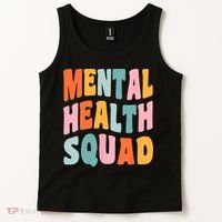 Mental Health Squad Awareness Tank Top thumb 2